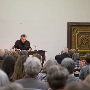 Fest 20 + 1 Jahre HörBibliothek Mariahilf im März 2019 / Foto: F. Hadler Johannes Silberschneider liest Peter Rosegger